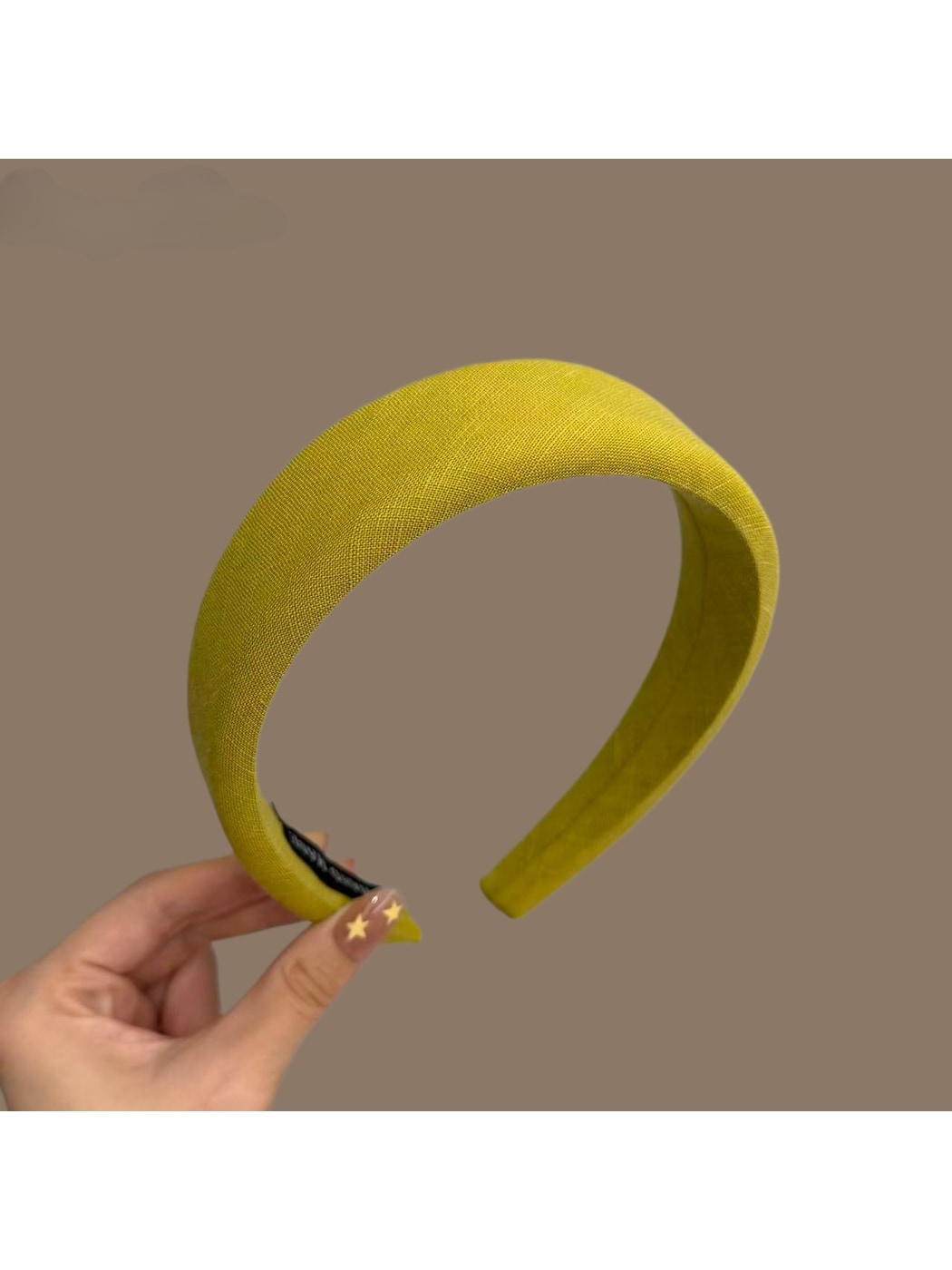 Gifty - Simple Padded Fabric Wide Women's Headband