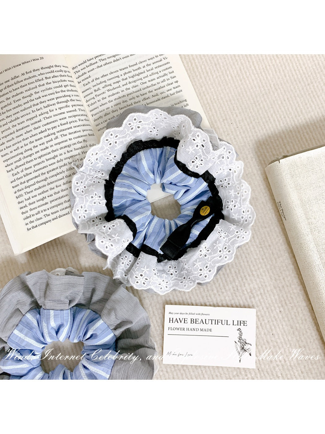 Gifty - Lazy Style Lace Hair Circle