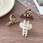Beau - Pastel Mini Flat Hair Claw Clip