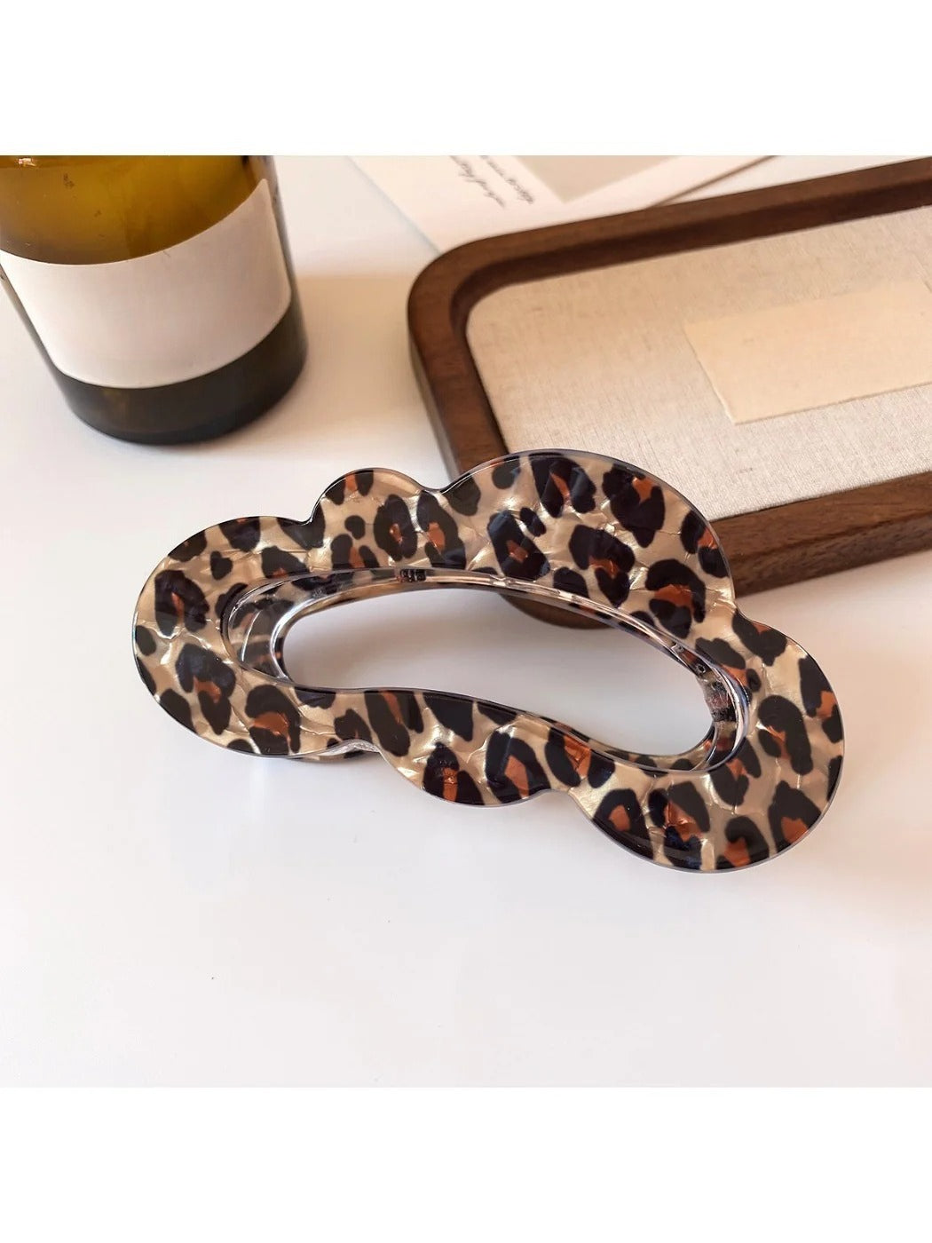 Beau - Leopard Print Cloud Claw Clip