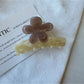 Beau - Minimally Designed Floral Acetate Hair Clip