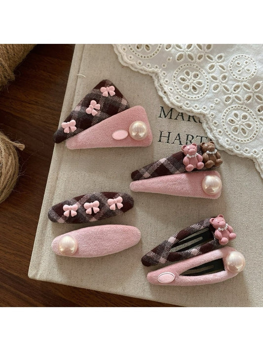Beau - Cute Geometric-Shape Hair Clips