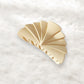 Beau - Modern Minimalist 7cm Plastic Fan Shape Claw Clip