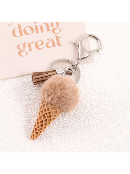 Keypus - Plastic Ice Cream Bag Charm Keychain