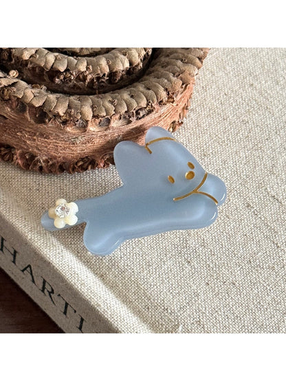Beau - Cute Dog-shaped Hairpin Made of Acetate