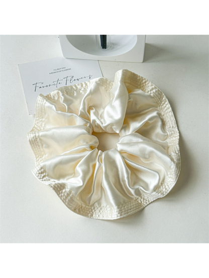 Gifty - Simple Solid Color Satin Style Scrunchie