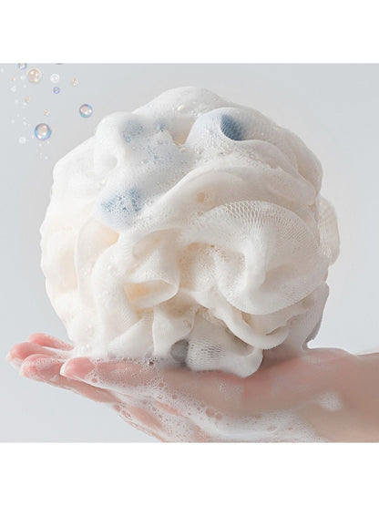 Papo - Cute Solid Colored Bath Pouf