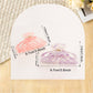 Beau - Colorful Openwork Half Round Claw Clip