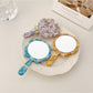 Mirroray - Stylish Rose Design Acetate Vanity Mirror