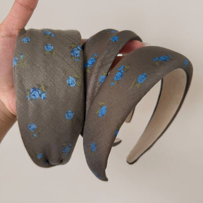 Gifty - Vintage Floral Pattern Fabric Look Headband