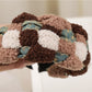 Gifty - Knitted Cable Headband Cute Color Block