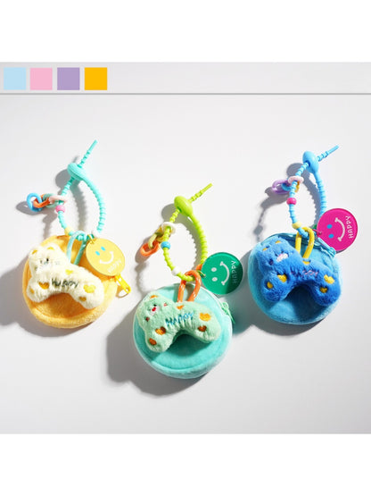 Keypus - Smiling Macaron Coin Purse Keychain