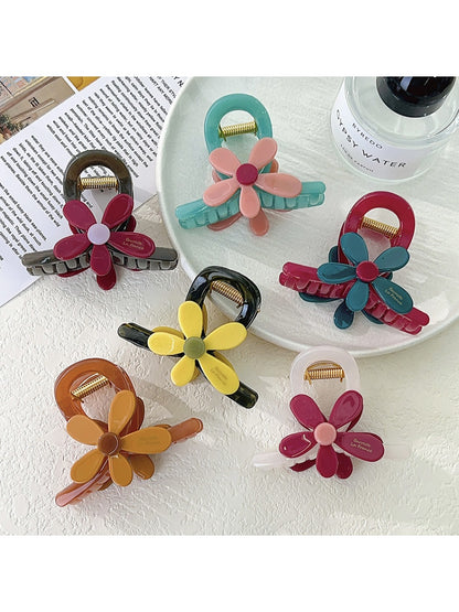 Beau - Sweet Floral Hair Claw Clip