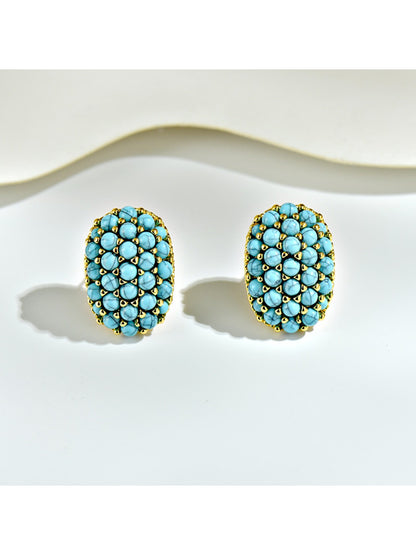 Earedge - Oval Commuter-Friendly Versatile Earrings