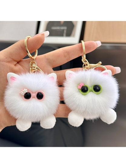 Keypus - Cute Plush Little Soot Ball Keychain