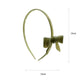 Gifty - Minimal Bow Accent Acetate Fiber Headband