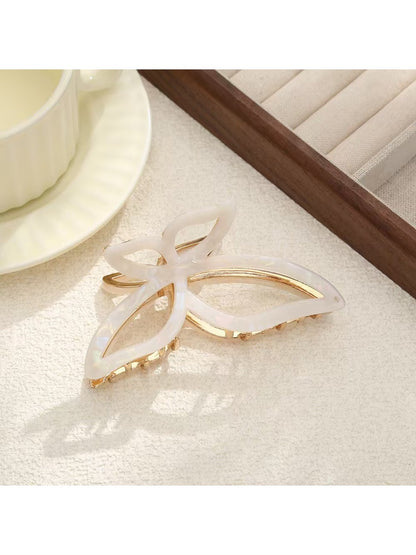 Beau - Vintage Butterfly Shaped Acetate Hair Clip