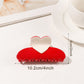 Beau - Valentine's Day Half Moon Hair Claw Clip