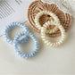 Gifty - Floral Print Telephone Hair Ring