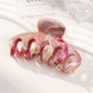 Beau - Ombre Pumpkin Shaped Hair Claw Clip