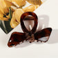 Beau - Leopard Print Bow Claw Clip