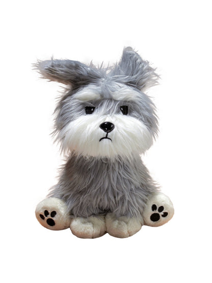 Kuta - Schnauzer Plush Toy Realistic Stuffed Animal