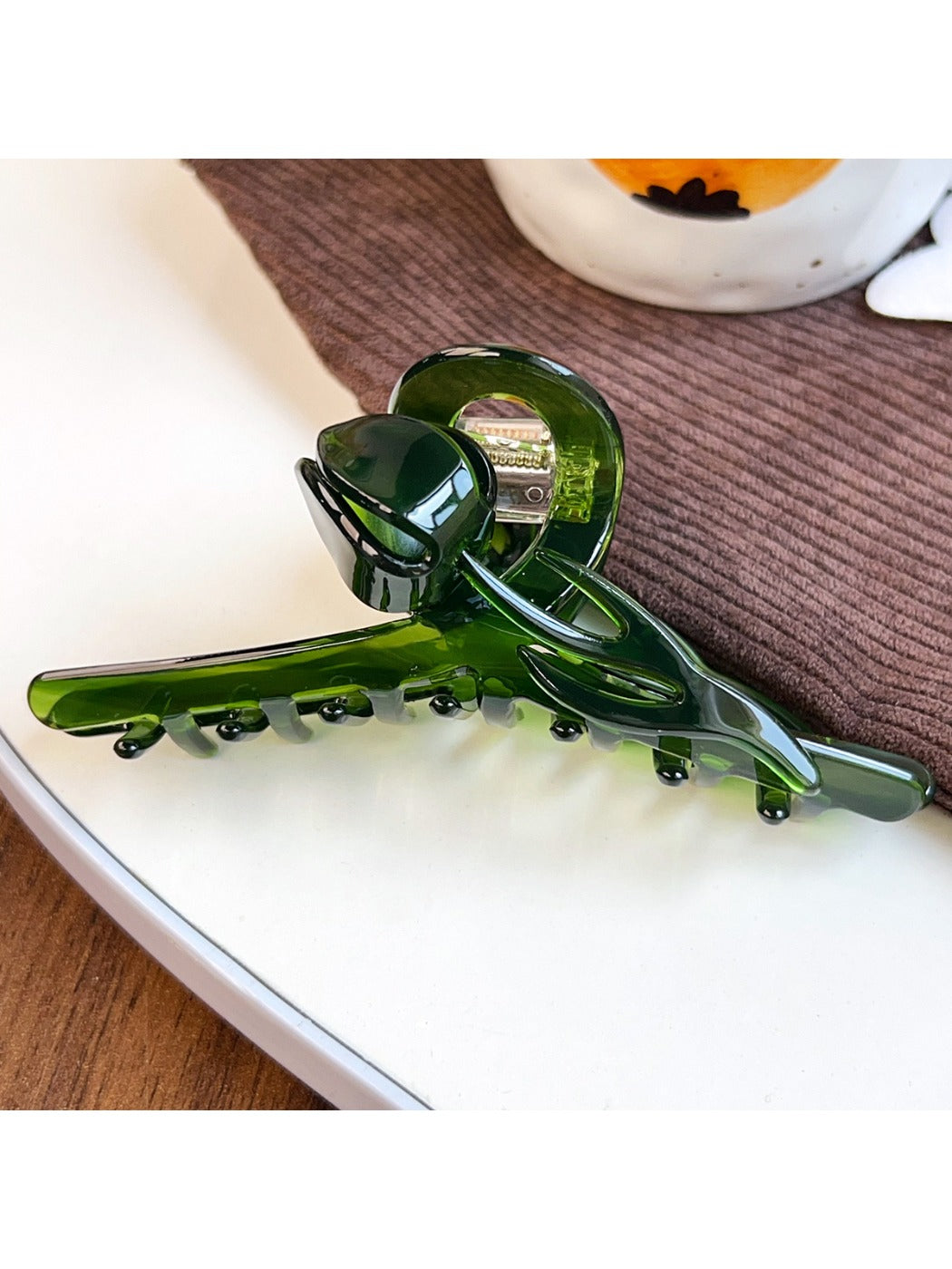 Beau - Sweet Floral Tulip Shape Hair Claw Clip