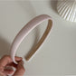 Gifty - Satin Pink Slim Headband