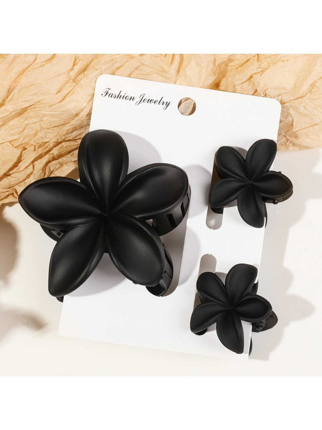 Beau - Frangipani Hair Clips Set