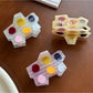 Beau - Creative Irregular Acetate Hair Claw Clip with Dots
