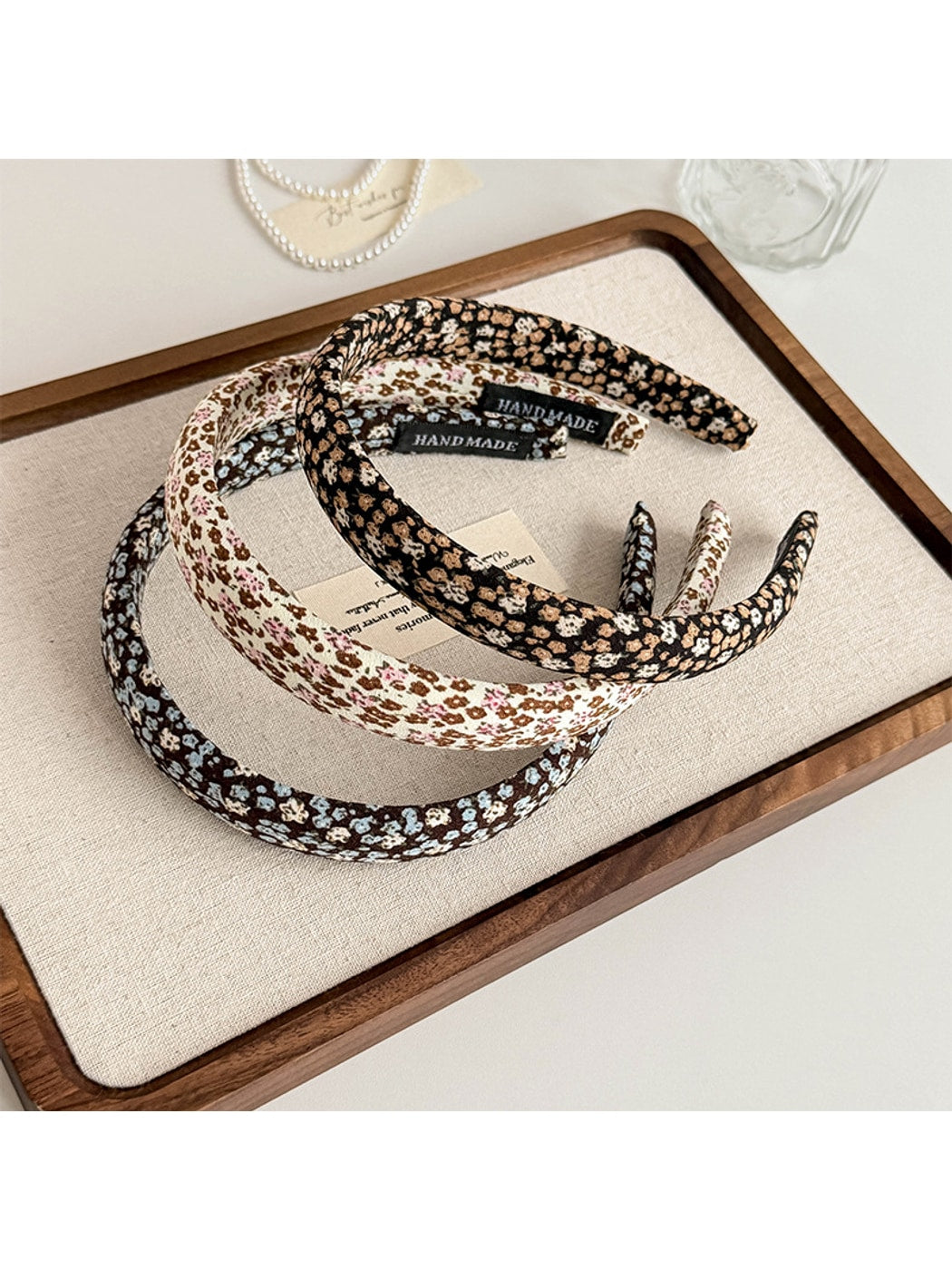 Gifty - Sweet Style Floral Fabric Covered Headband