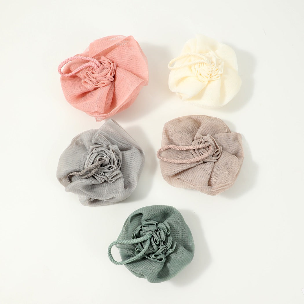 Papo - Rose Shaped Bath Pouf