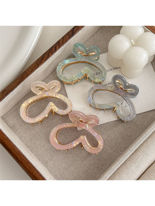 Beau - Gradient Butterfly PVC Alloy Hair Claw Clip