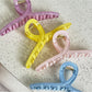 Beau - Essential Solid Color Crisscross Design Claw Clip