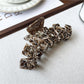 Beau - Modern Minimalist Ring Detail Hair Claw Clip