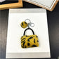 Keypus - Mini Leopard Print Bag Charm Keychain