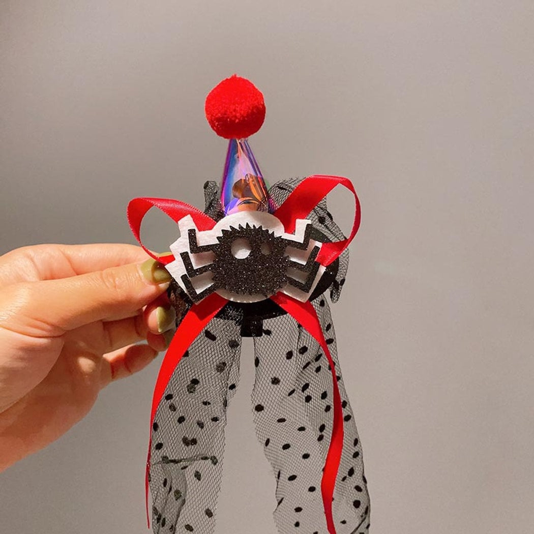 Gifty - Dark Style Halloween Bat Bow Hat Hair Clip