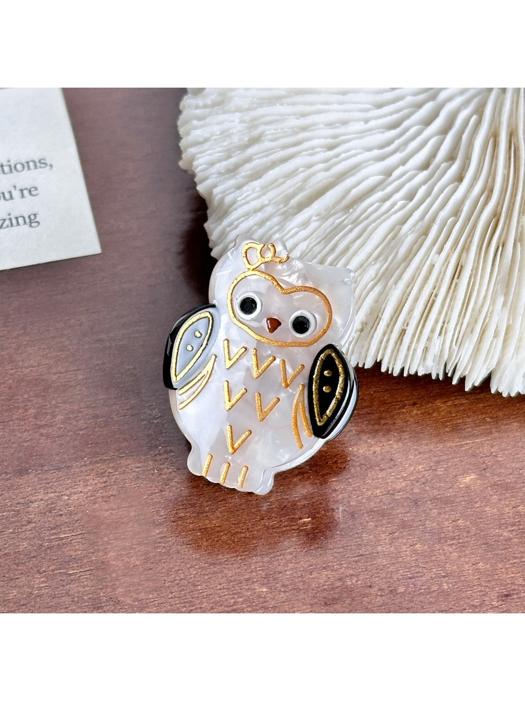 Beau - Cute Cartoon Owl Hair Clips
