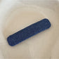 Beau - Minimal Oval Teardrop Geometric Hair Clip