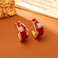 Earedge - Modern C-Hoop Earrings