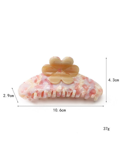 Beau - Acetate Flower Shaped Hair Clip