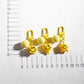 Keypus - Yellow Smiley Face Keychain