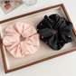 Gifty - Striped Sweet Style Polyester Scrunchie