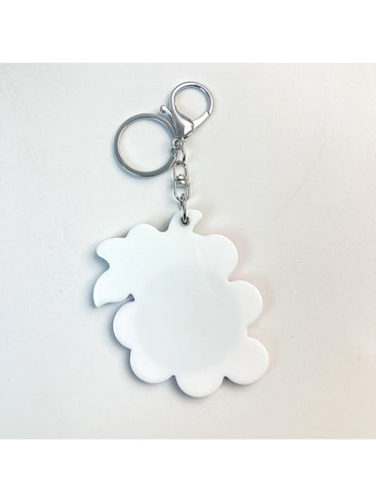 Keypus - Slide Mirror Keychain with Grape Design