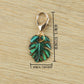 Keypus - Gradient Leaf Design Keychain Set