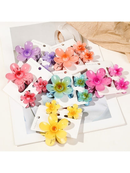 Beau - Flower Hair Clips Set