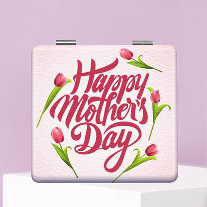 Mirroray - Mother's Day Print Portable Compact Mirror