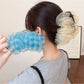 Beau - Cloud Ruffle Mesh Polka Dot Hair Claw Clip