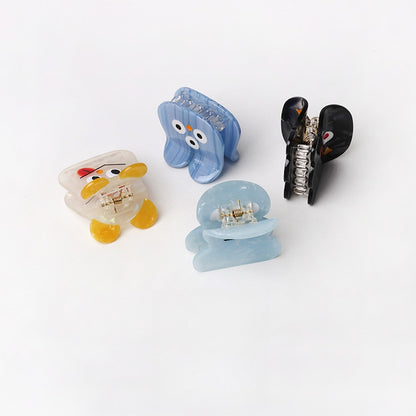 Beau - Acetate Cartoon Monster Animal Claw Clip