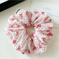 Gifty - Red Bow Hair Scrunchie